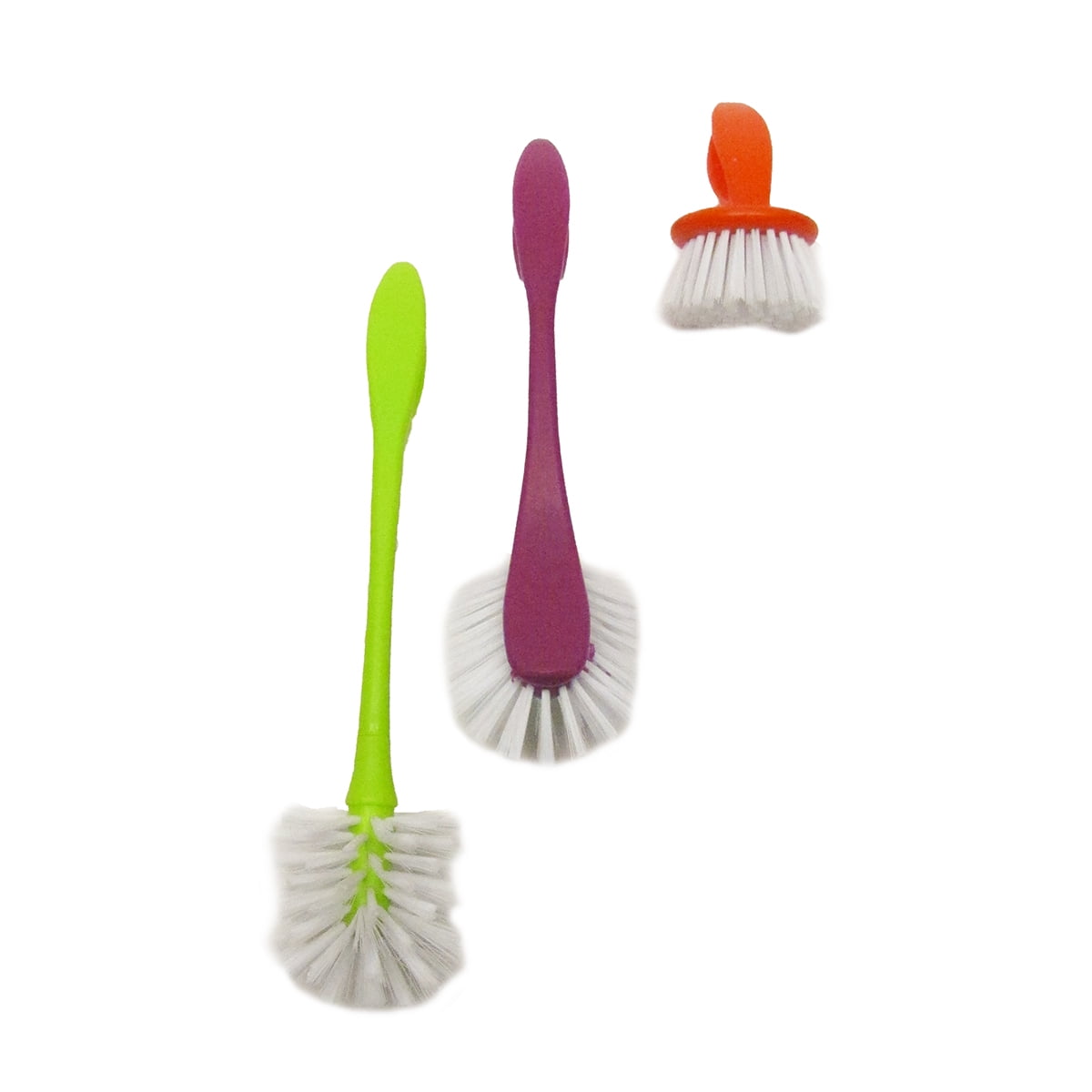 Scrub Brush 3pc Dish Baby Bottle Kitchen Tools Housekeeping Cleaning Supplies Scrub Brush 3pc Dish Baby Bottle Kitchen Tools Housekeeping Cleaning Supplies