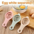 thumbnail image 1 of 3pc Egg Separator Set, Egg Yolk Separator, Egg White Strainer Kitchen Baking Tools, 1 of 6