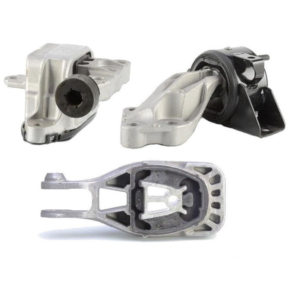 3pc Engine Motor Mounts Automatic Transmission for Chevrolet Sonic 1.8L 12-16