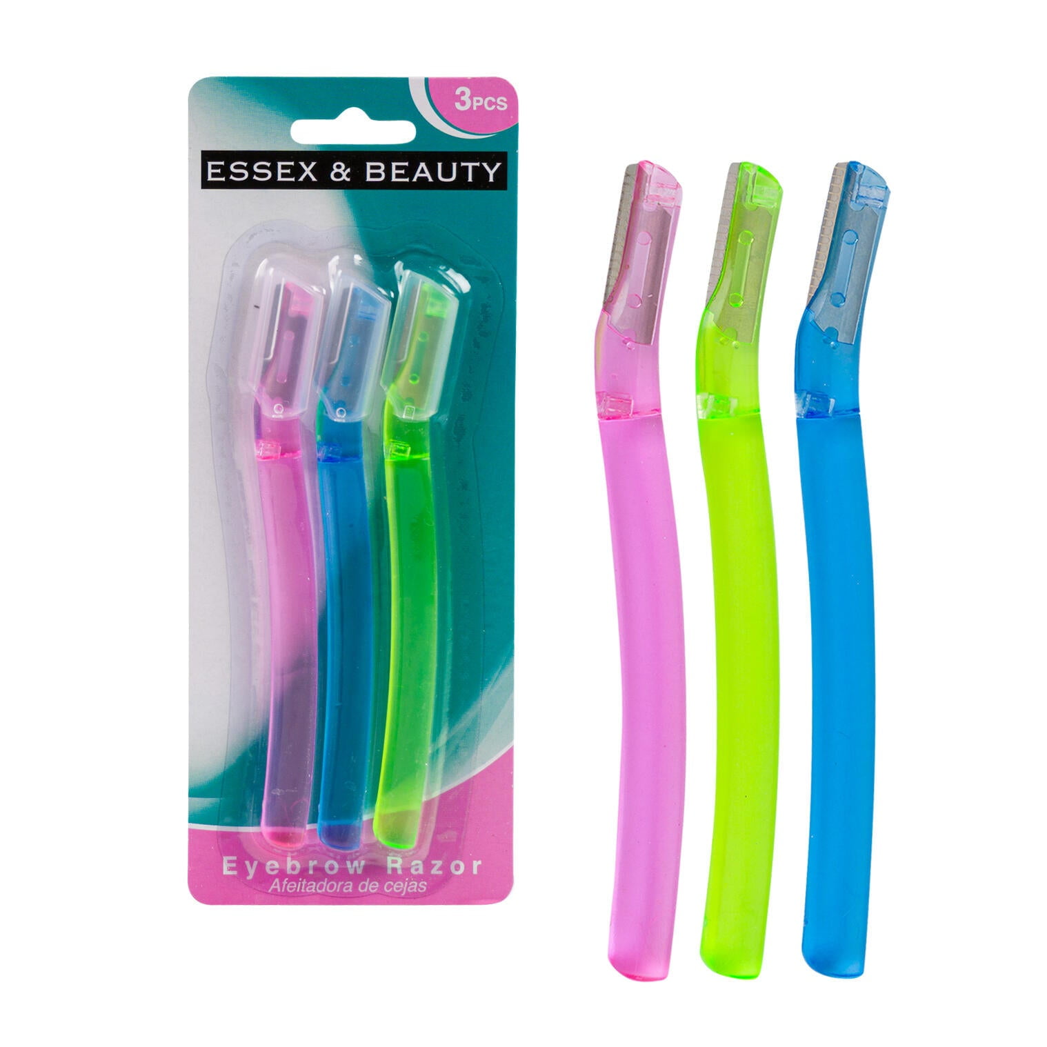 3pc Eyebrow Razor- Assorted Colors - Walmart.com