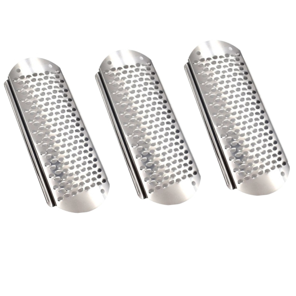 3pc Foot File Callus Replacement Blades Pedicure Rasp Stainless Steel