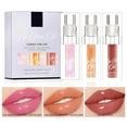 thumbnail image 1 of 3pc Lipstick Set, Clear Shine Lip Oil, Buildable Color, Moisturizing Lip Oil, Water-Based Transparent Lip Gloss, Lipstick 3.5ml, 1 of 6