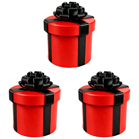 3pc Puzzle Gift Boxes, 4 Layer Nested Screw Gift Packaging for Cash, Gift Cards, Notes & Small Surprises, Interactive Present Challenge with Reusable Plastic Boxes for Birthday, Christmas, Parties