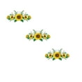 thumbnail image 1 of 3pc Removable Kitchen Sunflower PVC-Supply Wall Sticker Home-Decor Decals Wall Sticker, 1 of 8