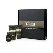 3pc Set Missoni Parfum Pour Homme EDP Mini Aftershave Balm Shower GEL