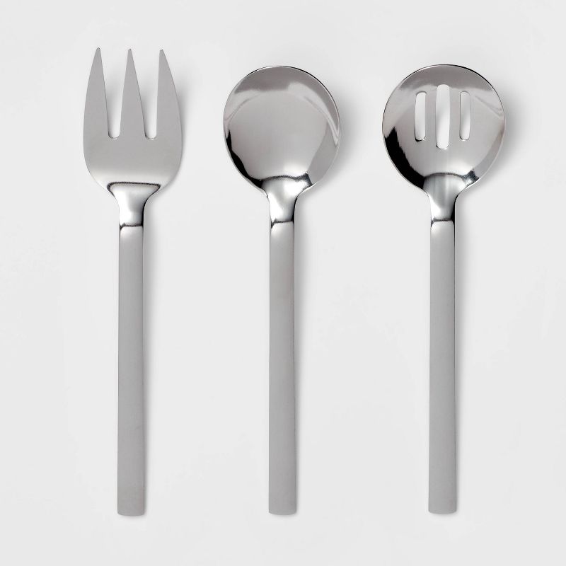 HOMMP 16-Piece Stainless Steel Dinner Spoons, 8.27 Inch
