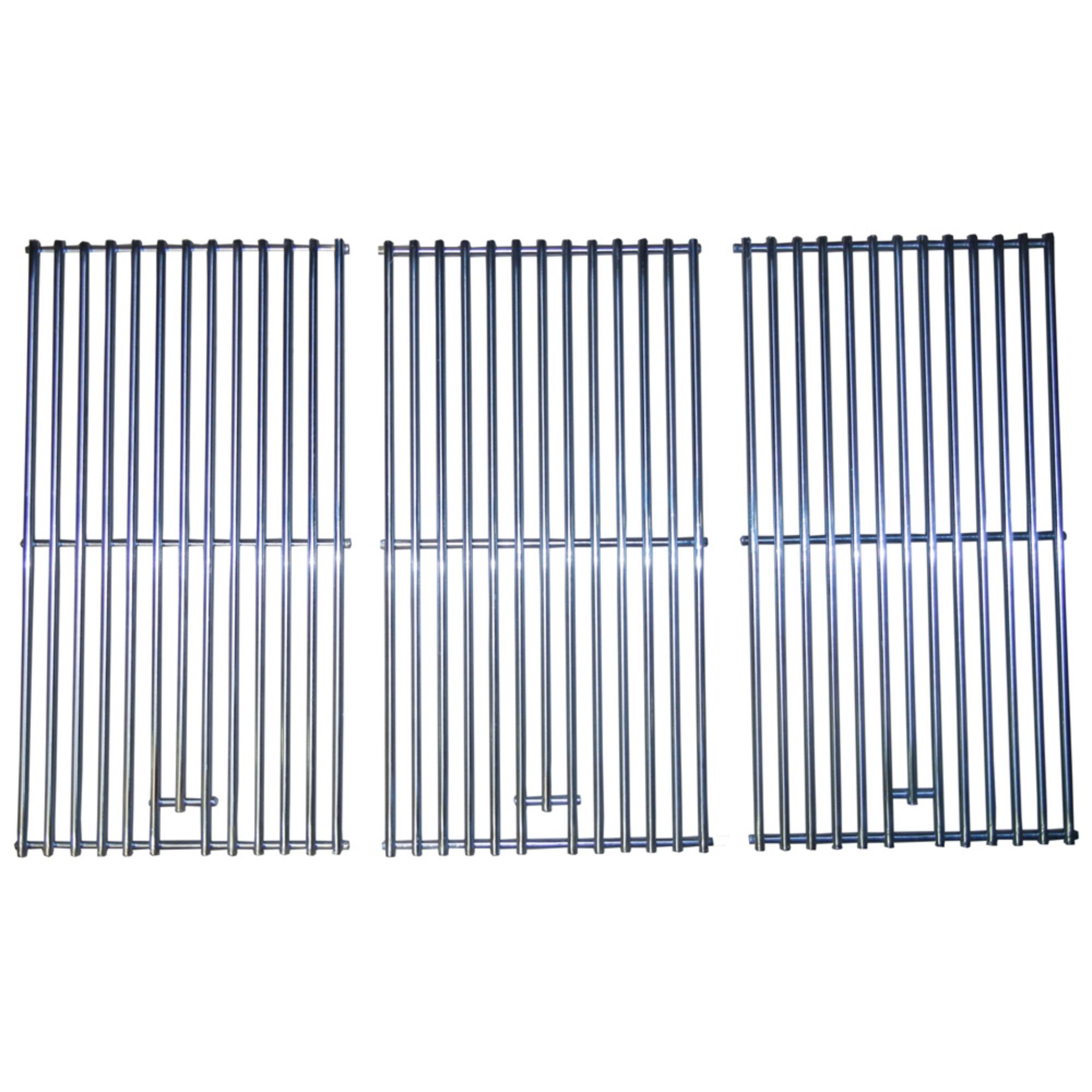 3pc Stainless Steel Cooking Grid for BBQ Tek and Tera Gear Gas Grills