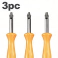 thumbnail image 1 of 3pc T8 Torx Screwdriver - Magnetic Security Bit Driver for MacBook, Xbox 360 & One Controllers - Precision Repair Tool for Electronics & Hardware, 1 of 7
