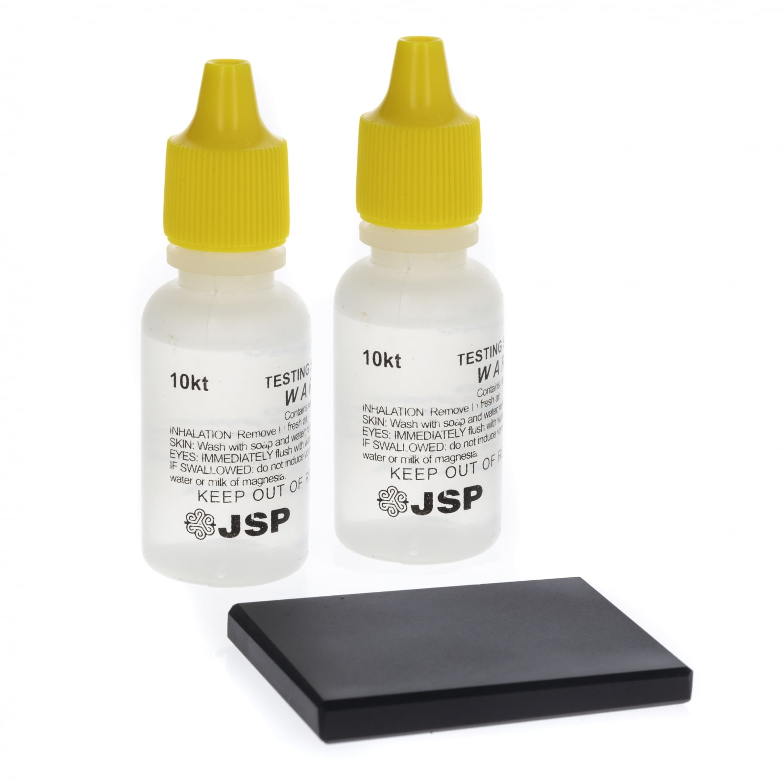 3pc ToolTreaux 10k Gold Acid Testing Kit with Gold Testing Stone