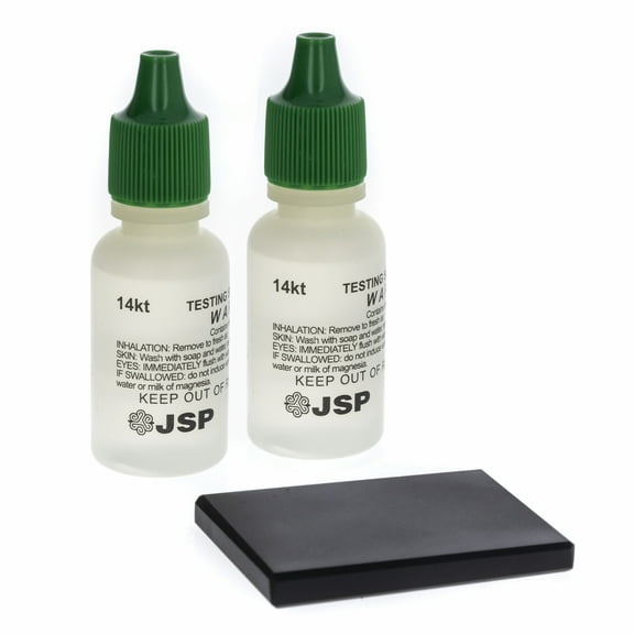 3pc ToolTreaux 14k Gold Acid Testing Kit with Gold Testing Stone