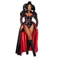 thumbnail image 1 of 3pc Underworld Evil Queen Women's Halloween Cosplay Costume, 1 of 3
