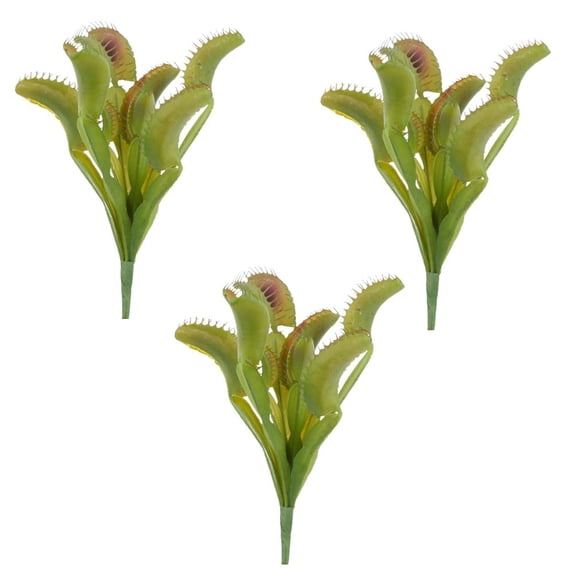 Factory Direct Craft 9" Artificial Venus Flytrap Package of 3
