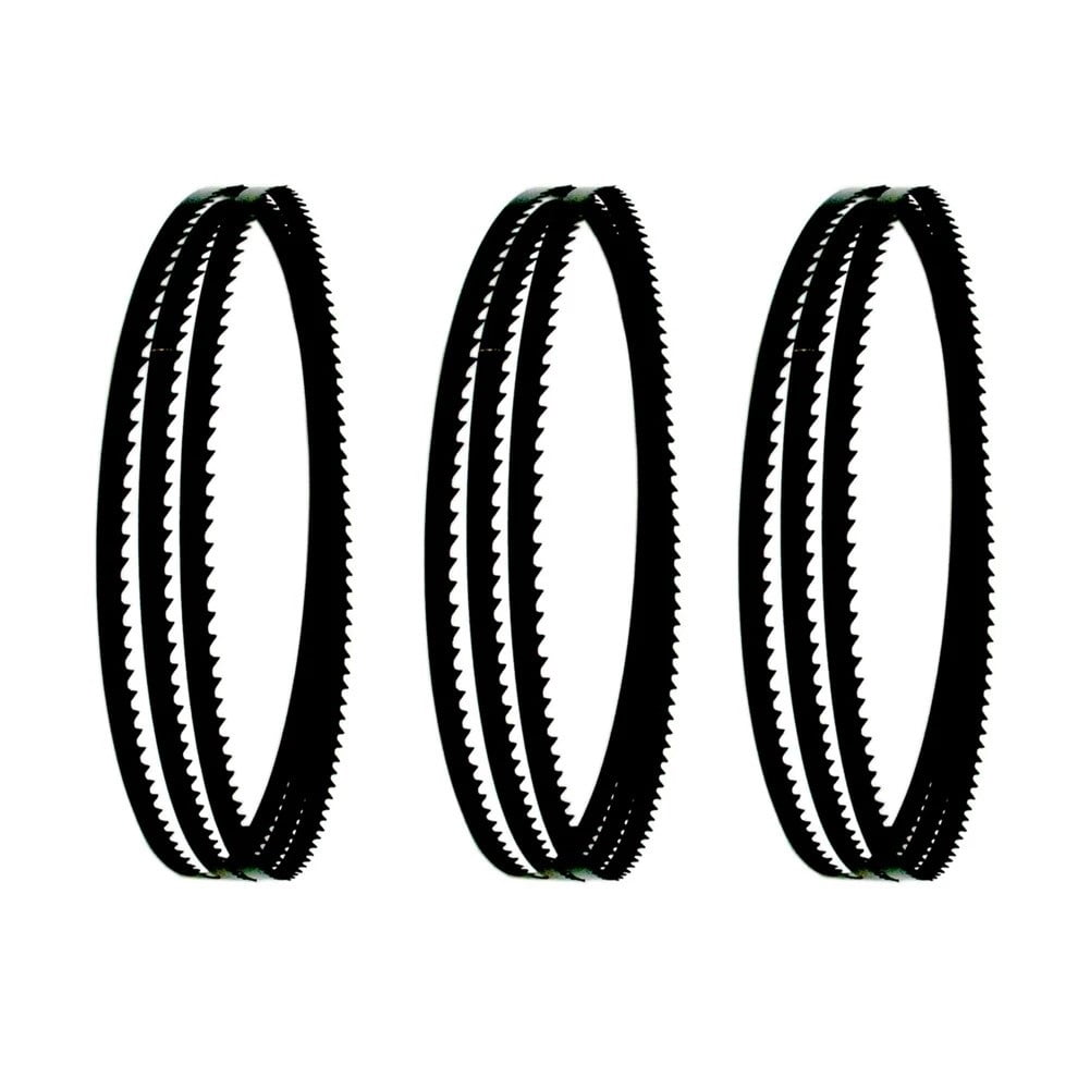 Magnate M99.75C12H6 Carbon Tool Steel Bandsaw Blade - 99-3/4" Length, 1/2" Width, 6 Hook Tooth For Wood & Metal Cutting