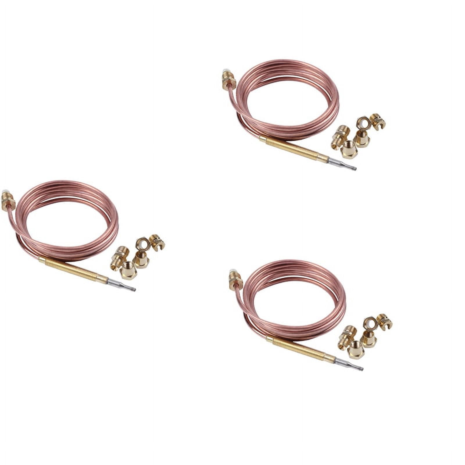 Universal Slim Thread Thermocouple Kit For Gas Oven Pilot Burners (600mm To 1500mm)