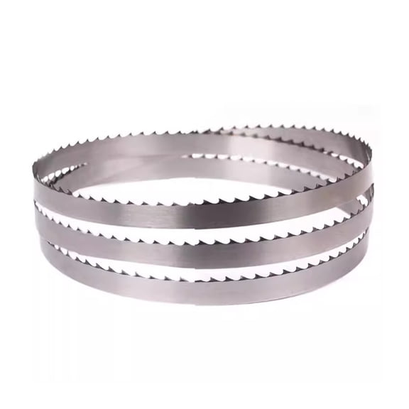 3pcs 1575x13x0.5mm/62"x1/2"x0.02" Bandsaw Blades 4 TPI 9" Woodworking Band Saw for Wood Plastic Ceramic Soft Metal Cutting