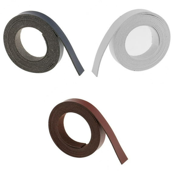 3pcs 15mm Leather Strips for Leather Crafts DIY Material