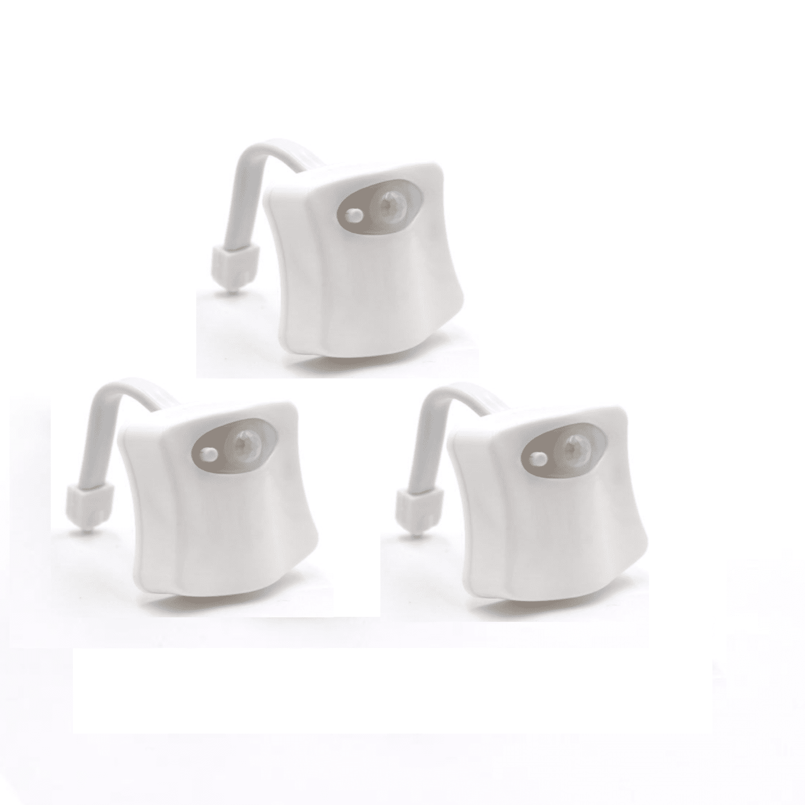 3pcs 16Color Toilet Sensing Light Suspended Human Intelligent Sensing