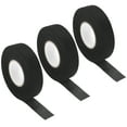 thumbnail image 1 of 3pcs 19mmx15m 49.2ft Automotive Wiring Harness Cloth Tape for Car Electrical Wrap Protection Insulation Cable Fixed, 1 of 6