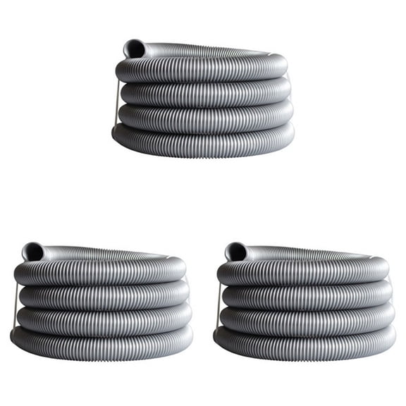 3pcs 1M Inner Diameter 50mm Vacuum Cleaner Thread Hose Soft Pipe Water Absorption Machine Tube Straws Vacuum
