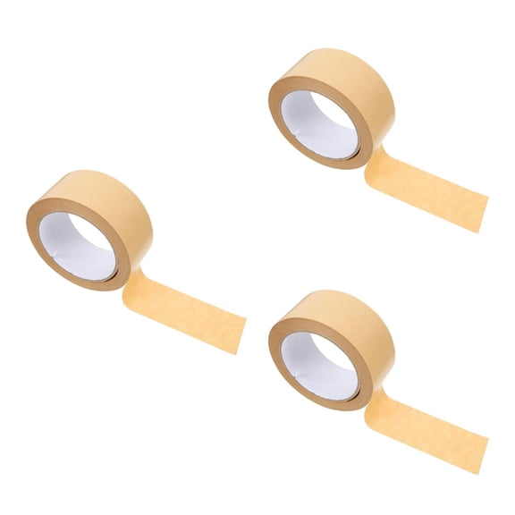 Foxnovo High Viscosity Orange Kraft Tape for Binding and Splicing 3Pcs