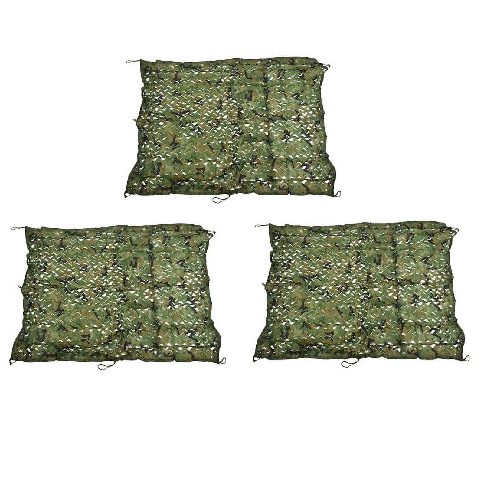 3pcs 2M x 1.5M  Hide  Camouflage Net Hunting Oxford Fabric Camo Netting