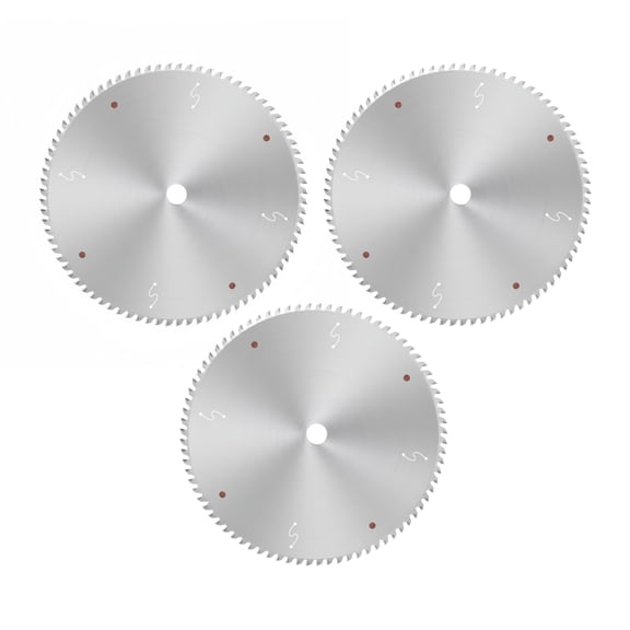 3pcs 2pcs 14 Inch Miter Table Saw Blades 80 Tooth ATB Fine Finish Wood Cutting Circular Saw Blade with 1 Inch Arbor for Steel Cutting