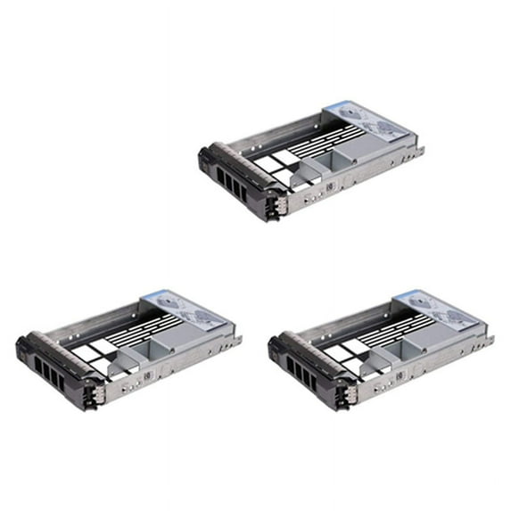 3pcs 3.5 Inch Hard Drive Tray for PowerEdge Servers - with 2.5 Inch HDD Adapter NVMe SSD Bracket