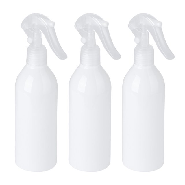 3pcs 300ml Spray Bottle Plastic Press Type Multifunction Mist Watering