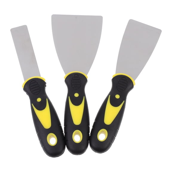 3pcs 3D Removal Tool Stainless Steel Spatula 3D Hot Bed Cleaner Scraper for 3D Use