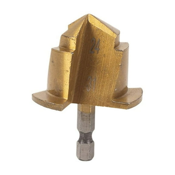 3pcs 6.35mm Hexagonal Shank Drill Bit Water Pipe Expansion Drill Punch Plumber