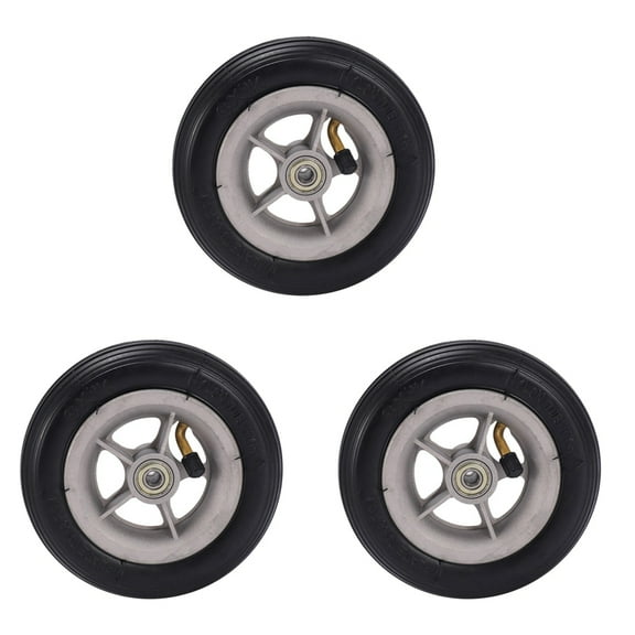 3pcs 6X1 1/4 Tyre 150MM Scooter Inflation Wheel Tube Tyre for Electric Scooter,3 x tyre,black