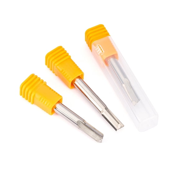 3pcs 6mm CED 6mm CEL 12mm Straight Slot Bit Wood Cutter CNC Solid Carbide Two Flute Bits CNC Router Bits