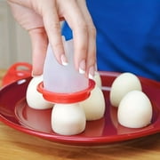 3pcs/6pcs Non-stick Silicone Egg Cup, Cooking Cooker Kitchen Baking Gadget Pan Separator Steamed Egg Cup, Egg Poachers Cooker Accessories