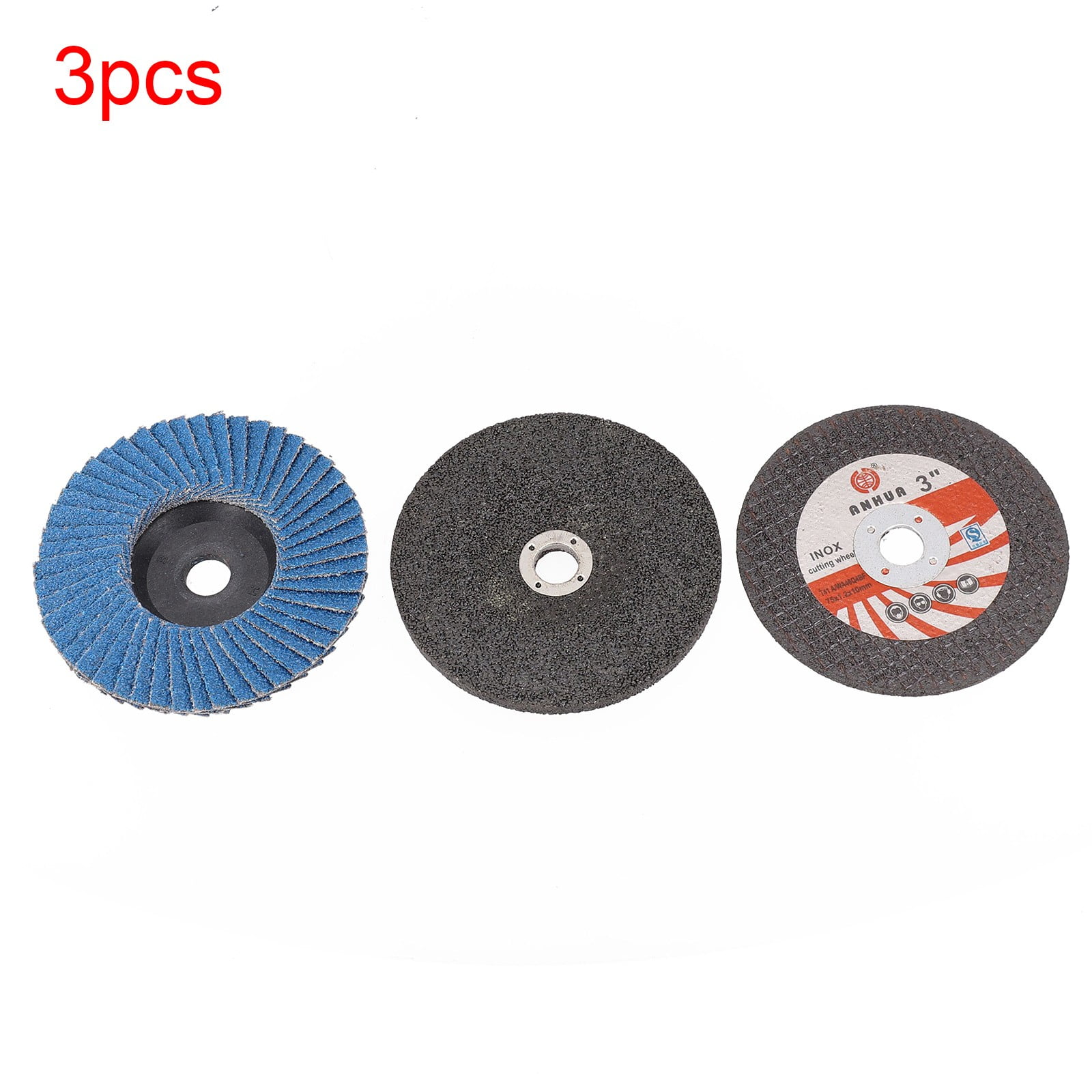 3pcs 75mm Cutting Discs for Angle Grinder, Metal Cutting and Polishing Wheel