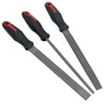 thumbnail image 1 of 3pcs 8" / 200mm Wood Rasp File Set with Soft Grips Woodworking Carpentry TE561, 1 of 6