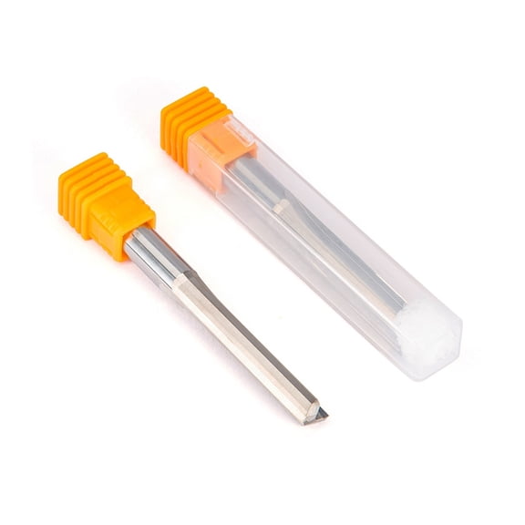 3pcs 8mm Shank 42mm CEL Tungsten Carbide 2 Flutes Straight Milling Cutter CNC Tools