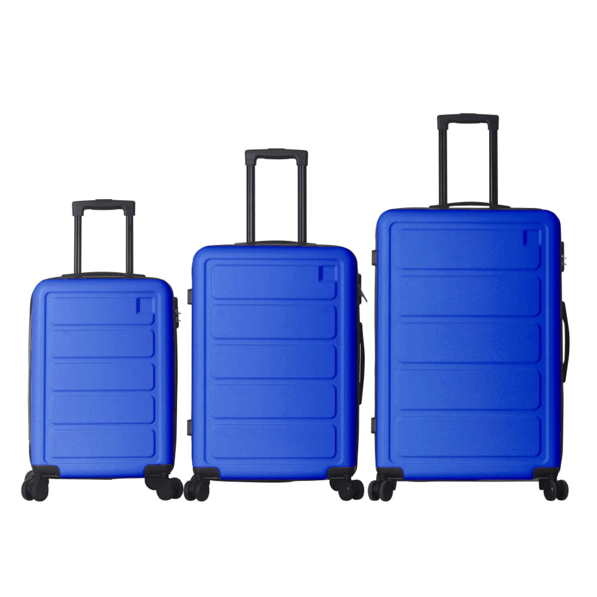 3pcs ABS Hardshell 20''24''28'' Luggage Sets, Lightweight Suitcase Sets, Spinner Wheels Trunks