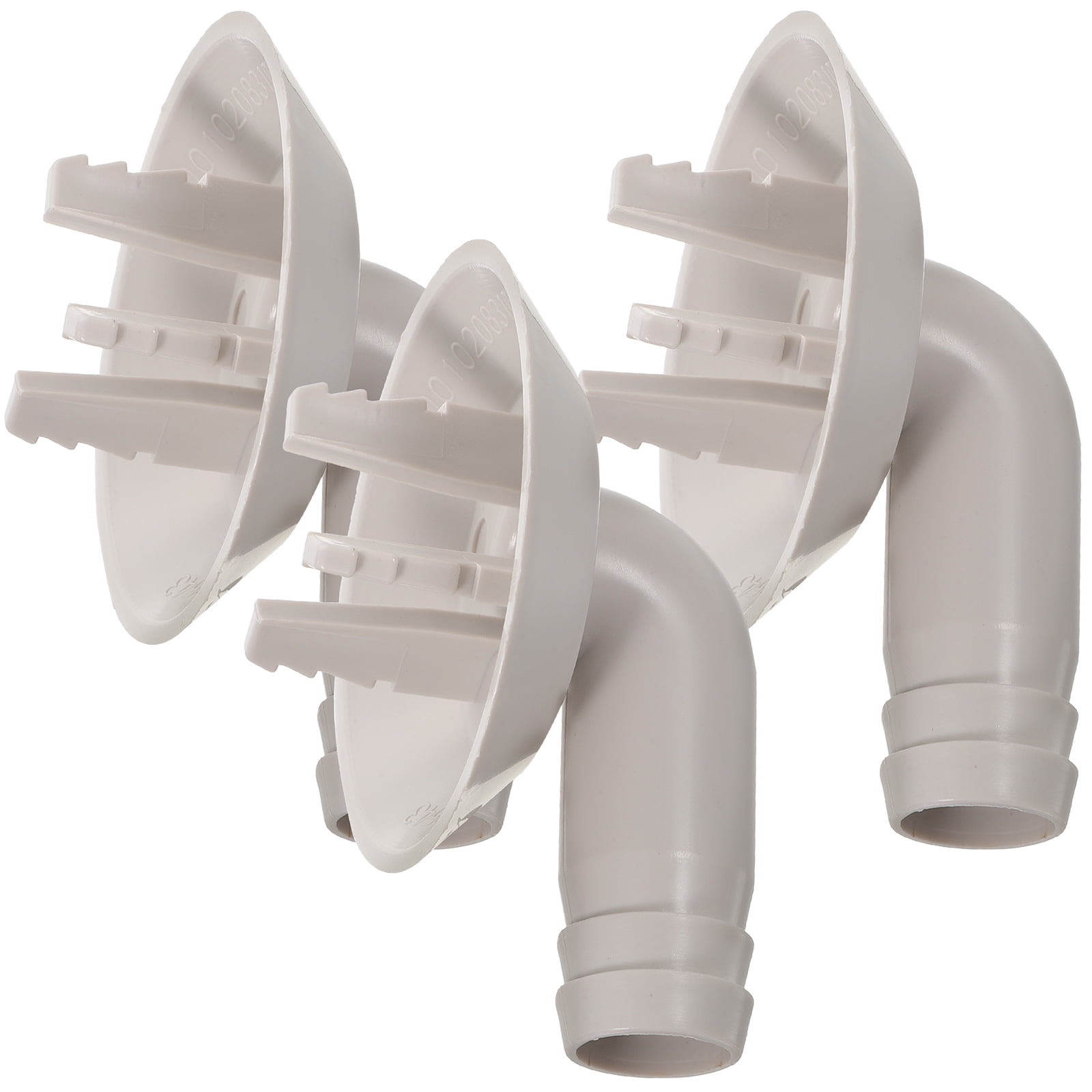 3pcs AC Condensate Water Draining Adapter Air Conditioner Drain Hose