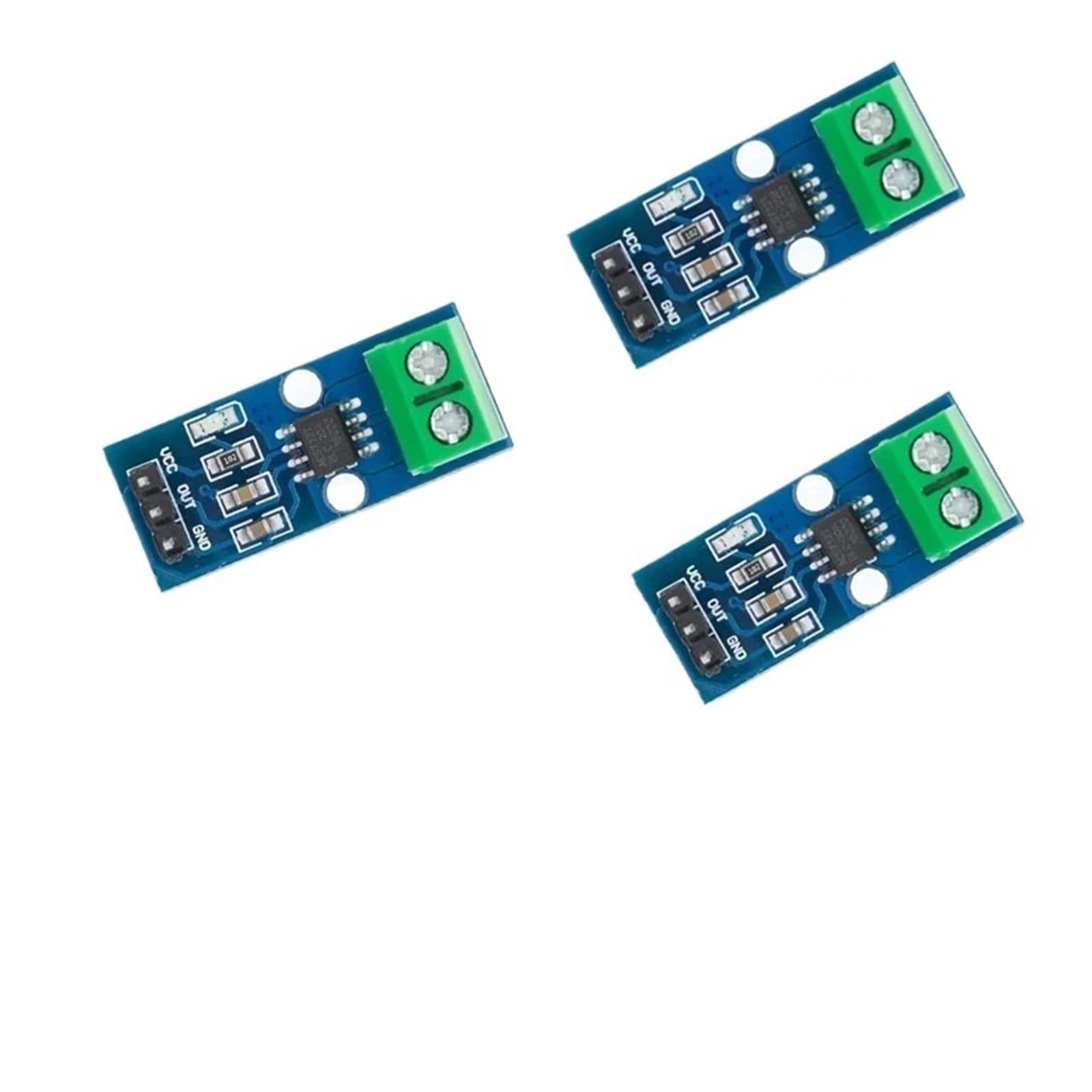 3pcs ACS712 5A 20A 30A Range Hall Current Sensor Module ACS712-30A ...