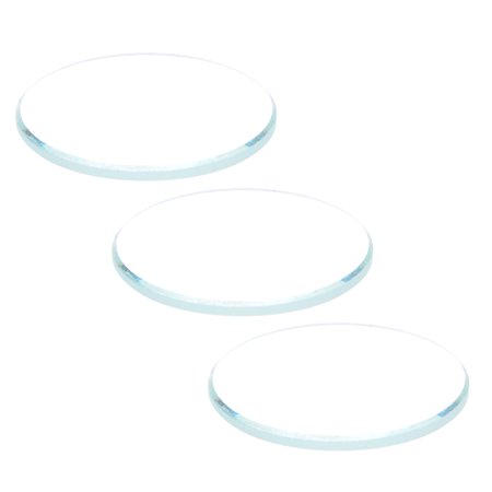 3pcs AR-coating Watch Lens 25mmx2mm Round Flat Mineral Watch Crystal Glass