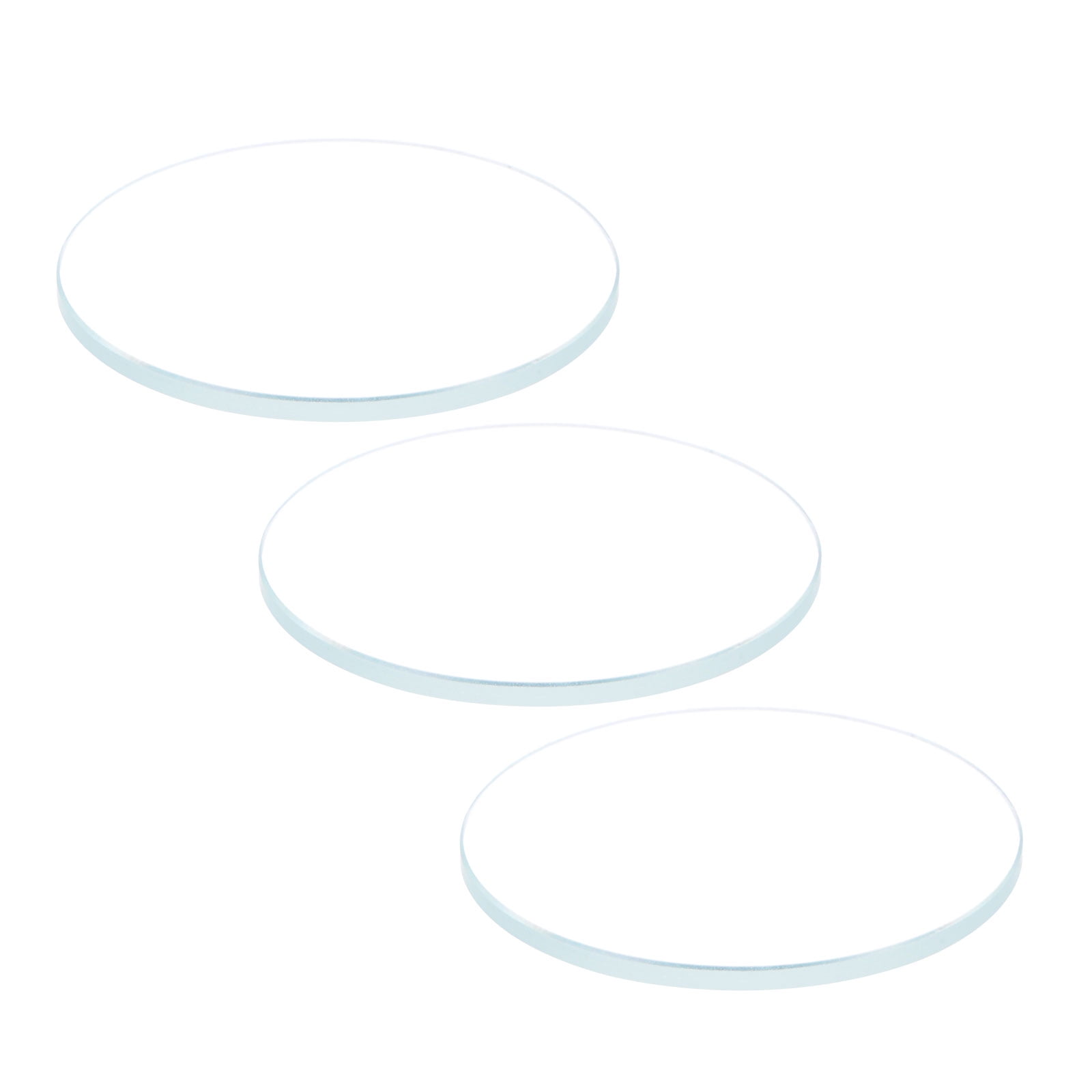 SOURCING MAP 8mm x 30mm x 2mm Rondelle plate en acier au carbone zingué