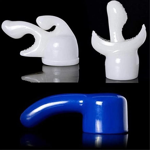 3pcs Adjustable Stretching Bracket Kit, Multi Functional Personal Massage Device Cordless Handheld Massager(1 Blue+2 White)