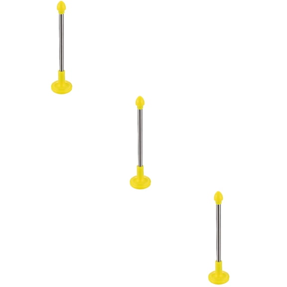 RENACLIPY Coophya Golf Swing Alignment Tool Set, 3 Pieces Yellow Magnetic Golf Training Aid for Accurate Swing Practice