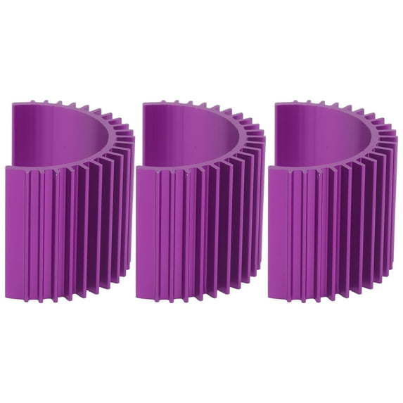3pcs Aluminum Alloy Motor Heat Sink Car Upgrade Accessory Parts Fit for 124019Purple