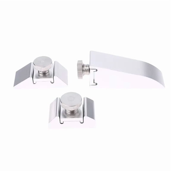 3pcs Aluminum Alloy Sandpaper Rack Grinding Clip Inner Corner Plane Polishing Hand-Held Sandpaper Leather Edge Grinder