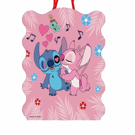 3pcs-Stich Anime Experiment 626 Pull String Piñata - Candy Filled Safe Birthday Party Game