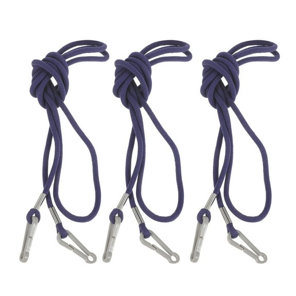 FESTFENDS Ergonomic Navy Nylon Glove Holders for Easy Use At Home 3Pcs