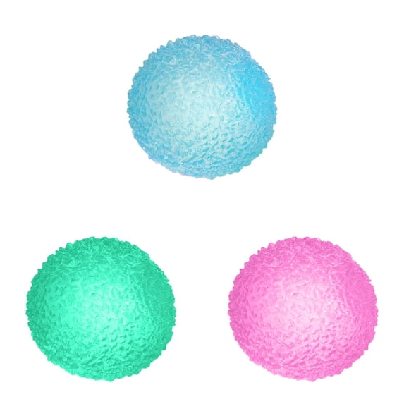 Textured Silky Soft Squeeze Balls Memory Gel 3pcs Stress Anxiety Balls