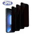thumbnail image 1 of 3pcs BLUUMTEK Private Screen for iPhone 14 Plus/ 13 Pro Max Tempered Glass Privacy Screen Protector, 1 of 5