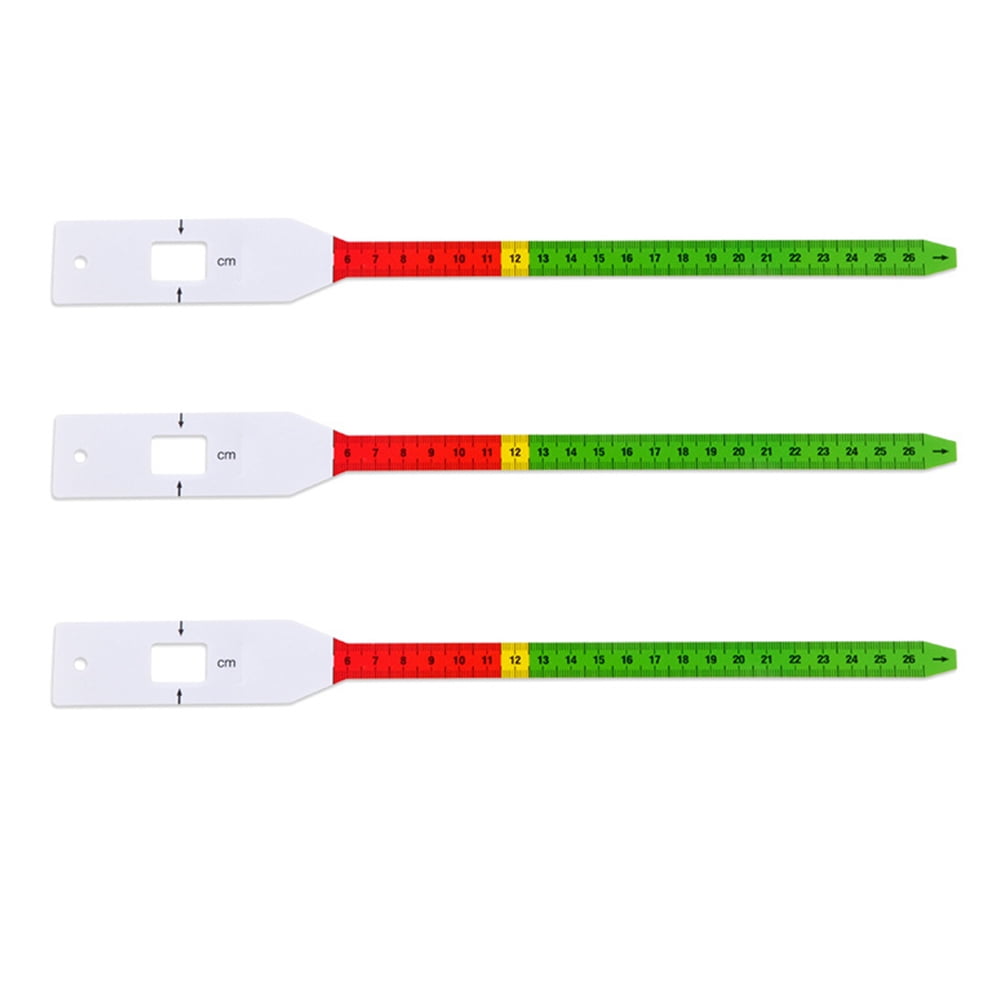 3pcs Baby Head Circumference Arm Circumference Measuring Ruler PP ...